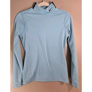 Nike Light Blue Long Sleeve compression top